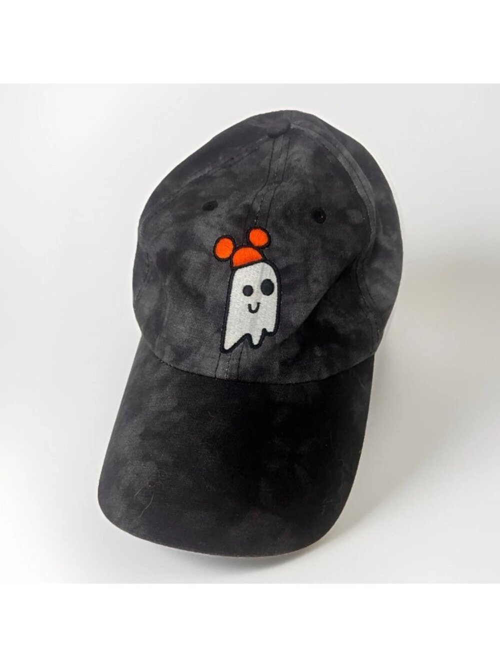 Disney Parks 2022 Halloween Boo! & Ghost w/Mickey Ears Adjustable Baseball Hat